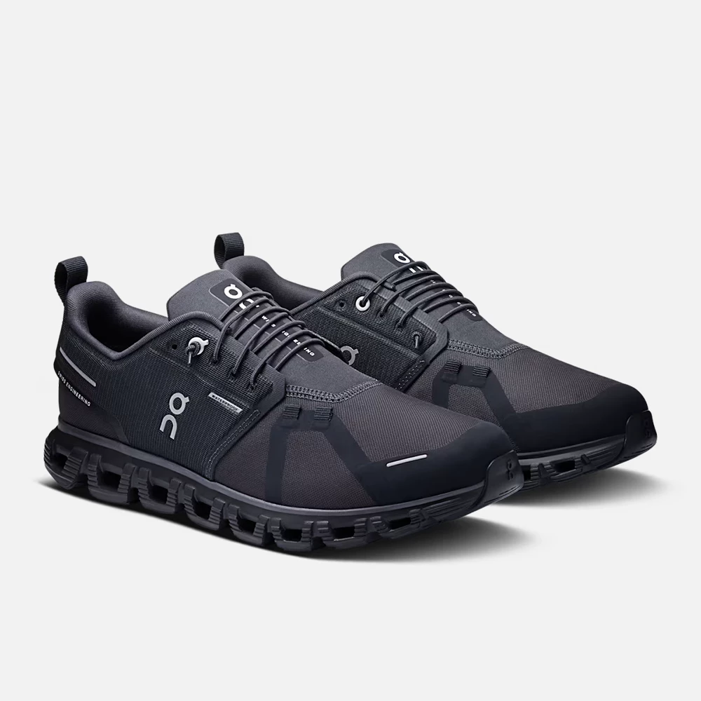 On Men’s Cloud 6 Waterproof Shoes - Black / Black