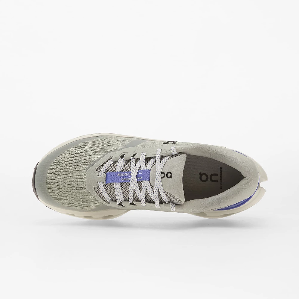 On Men’s Cloudrunner 3 Shoes - Tin / Iceberg