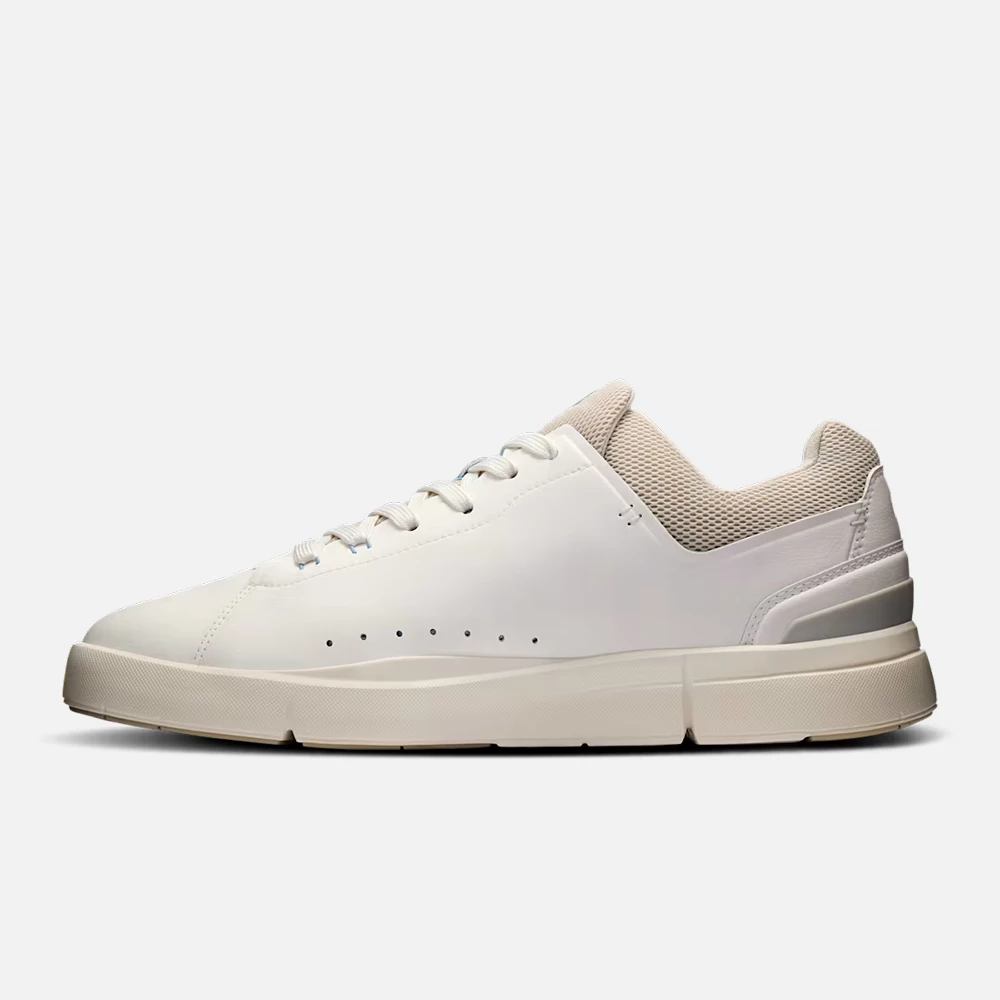 On Men's The Roger Advantage Shoes - White / Sand