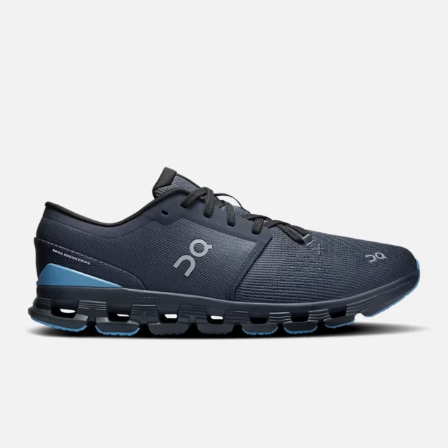 On Men's Cloud X 4 Shoes - Navy / Gourami