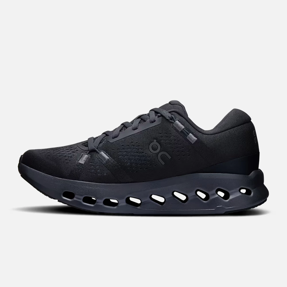 On Women's Cloudsurfer 2 Shoes - Black / Black