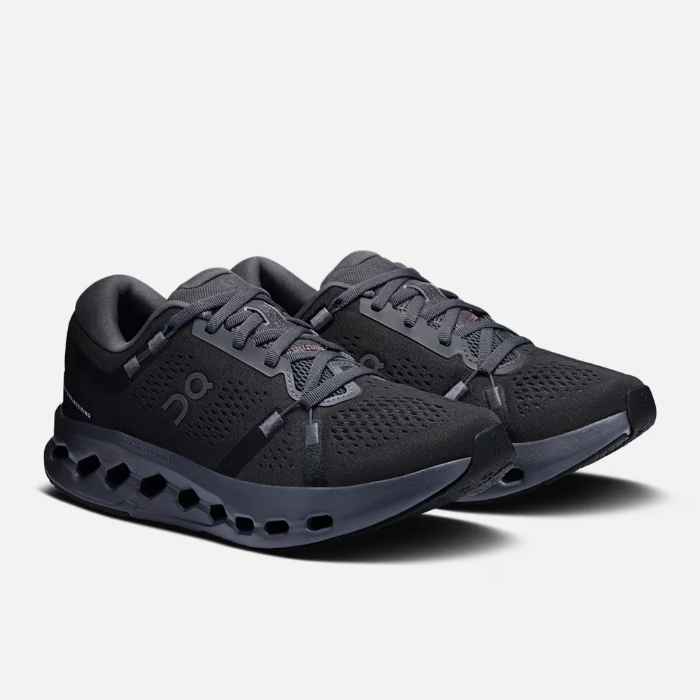 On Women's Cloudsurfer 2 Shoes - Black / Black