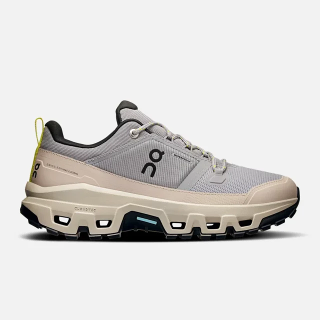 On Women's Cloudrock Low Waterproof Shoes - Alloy / Ice