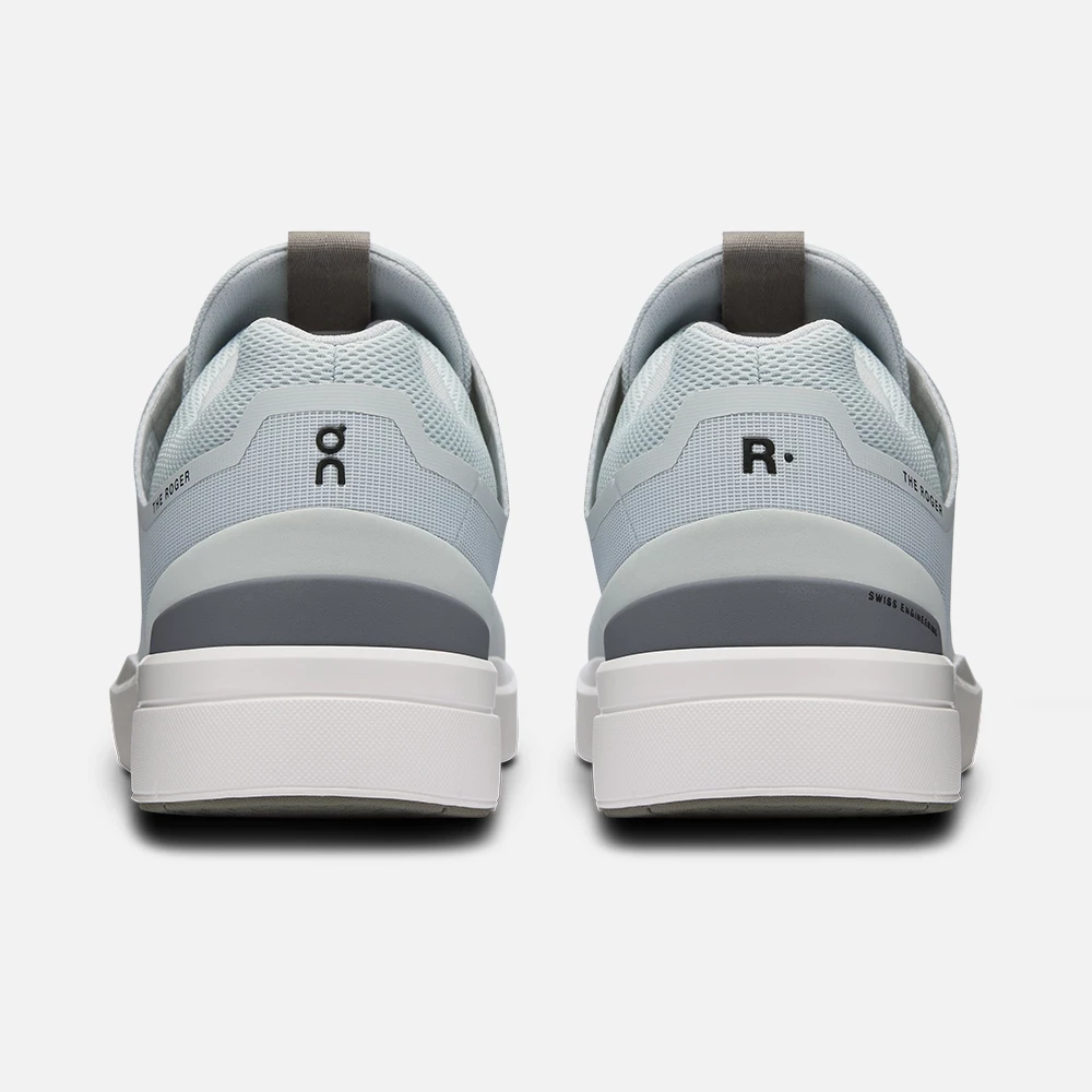 On Men's THE ROGER Spin Shoes - Glacier /Asphalt