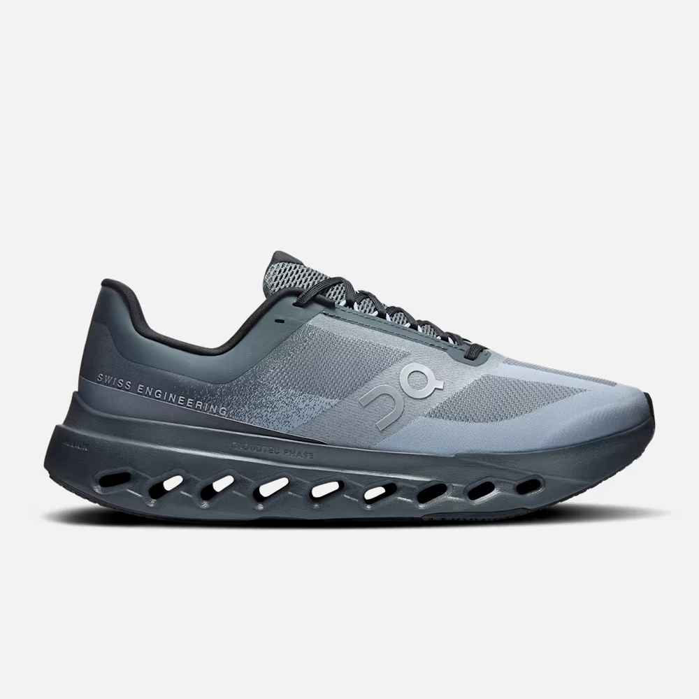 On Men's Cloudsurfer Next Shoes - Stone / Marsh