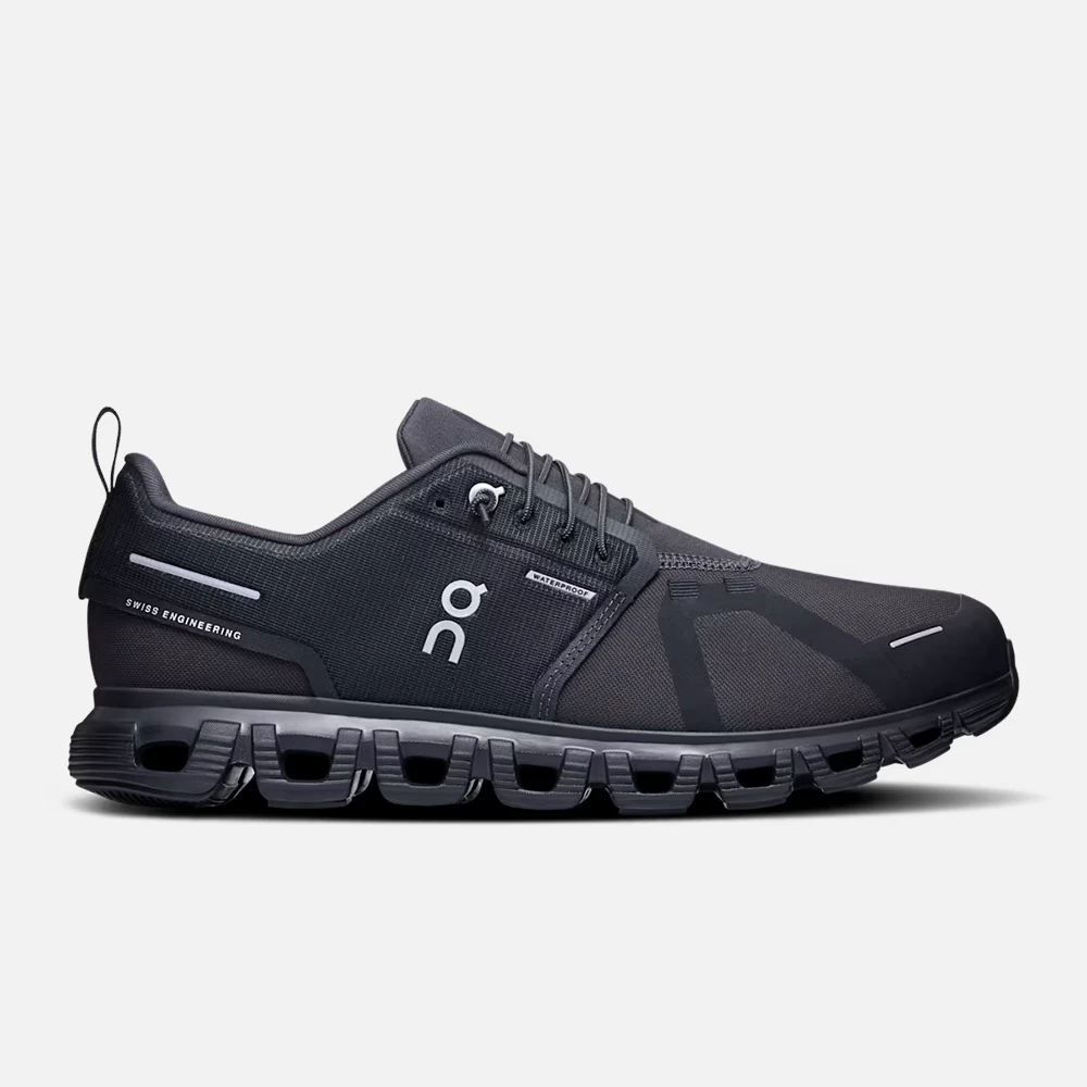 On Men’s Cloud 6 Waterproof Shoes - Black / Black