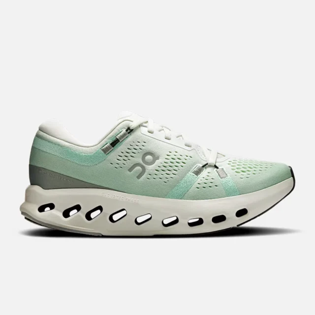 On Women's Cloudsurfer 2 Shoes - Ivory / Creek