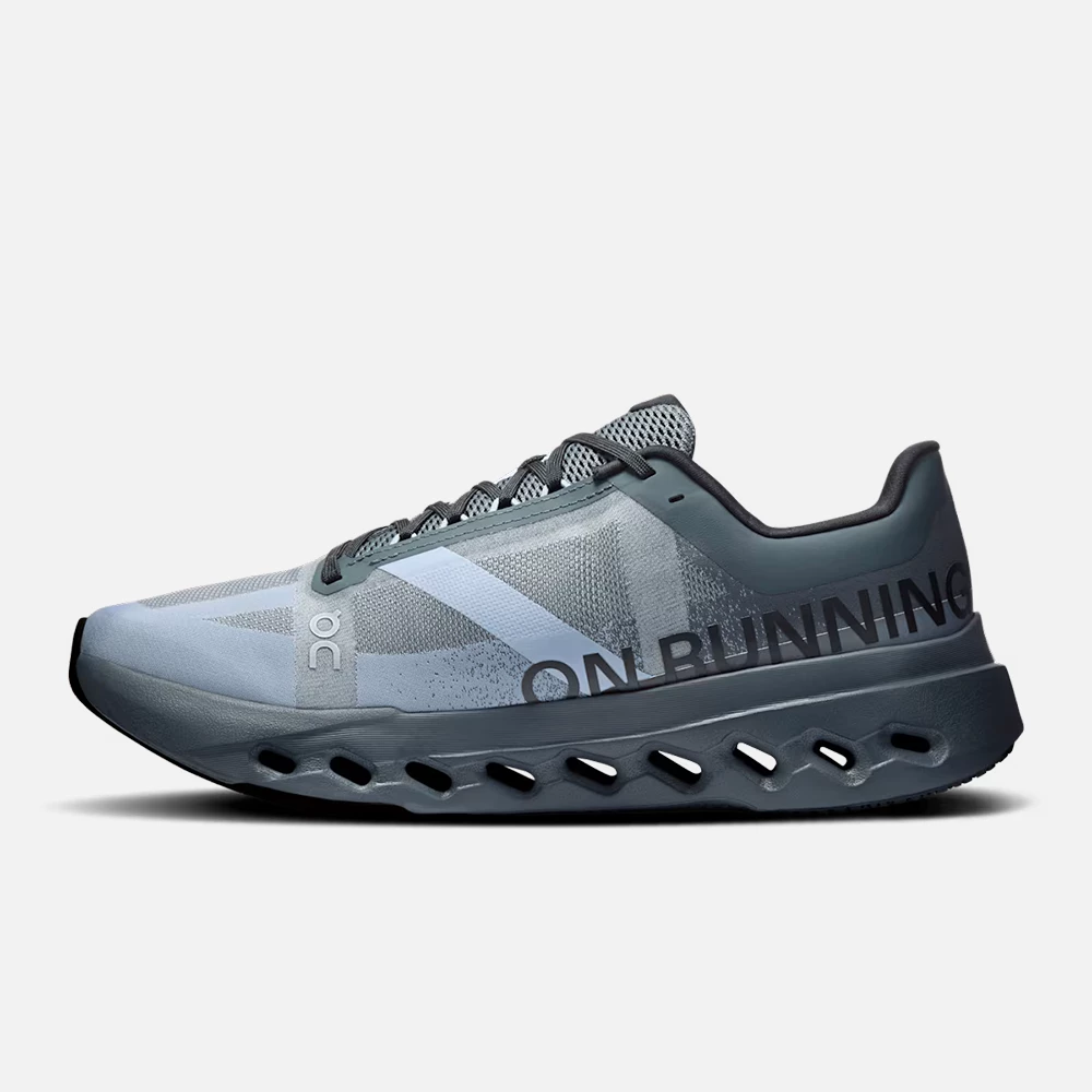 On Men's Cloudsurfer Next Shoes - Stone / Marsh