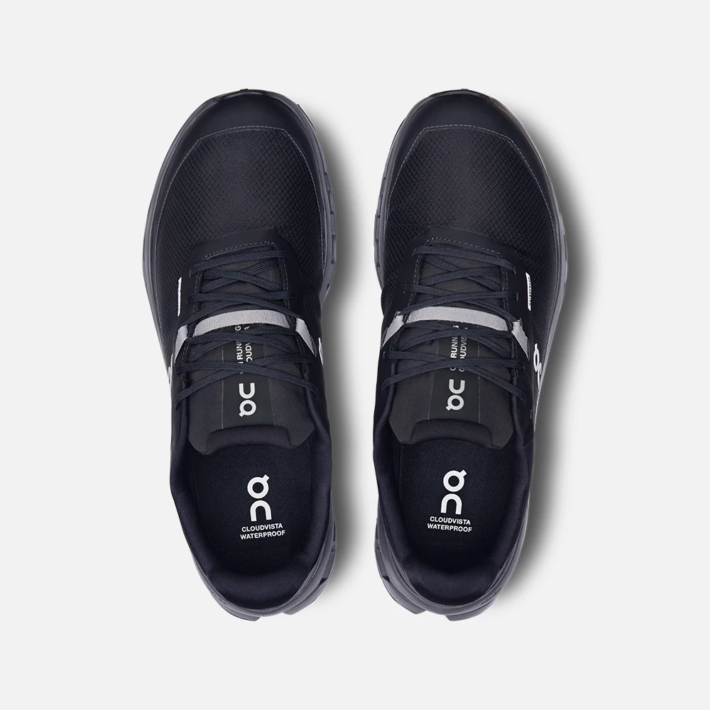 ON Men's Cloudvista 2 Waterproof - Black / Eclipse