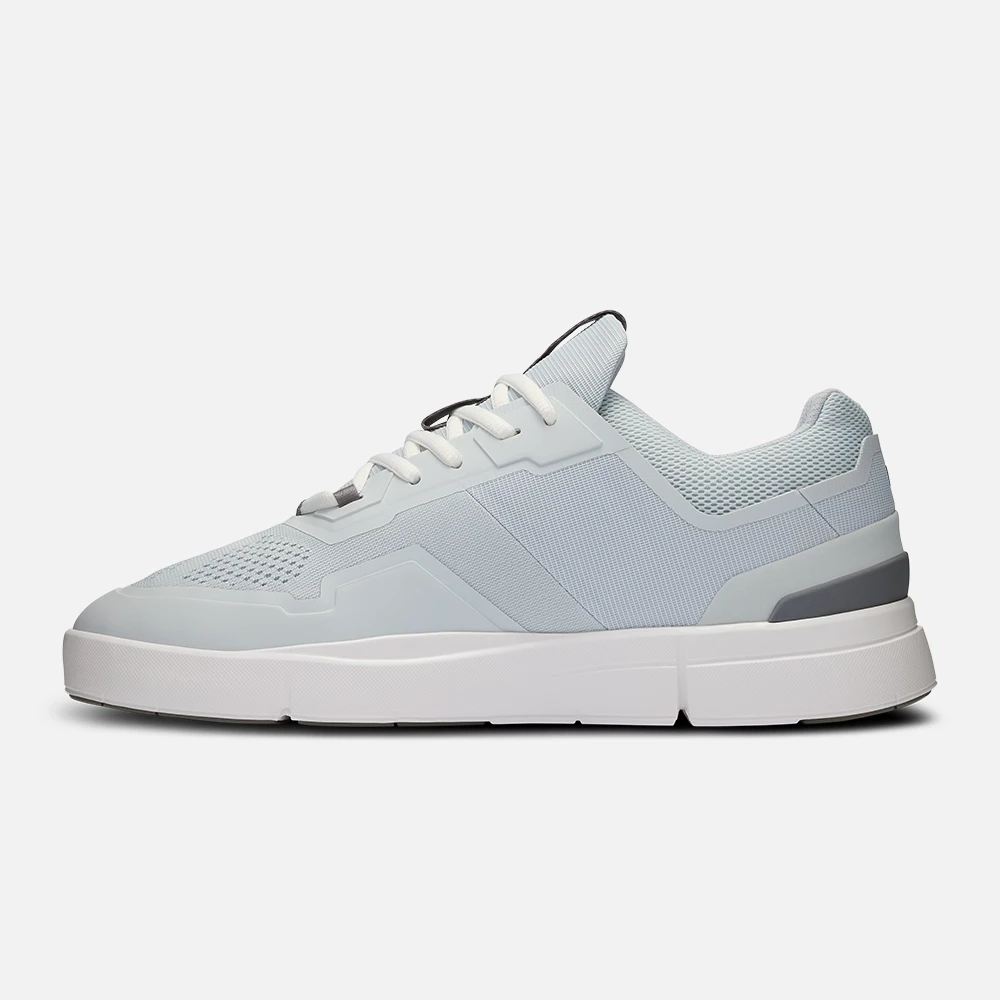 On Men's THE ROGER Spin Shoes - Glacier /Asphalt