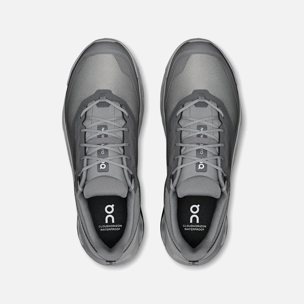On Men’s Cloudhorizon 2 Waterproof Shoes - Rock / Alloy